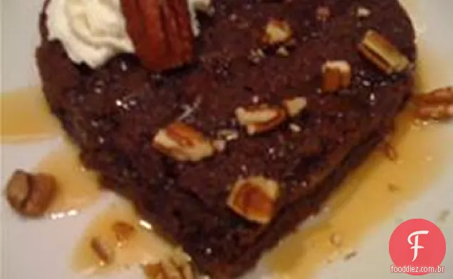 Caramel Brownie Hearts