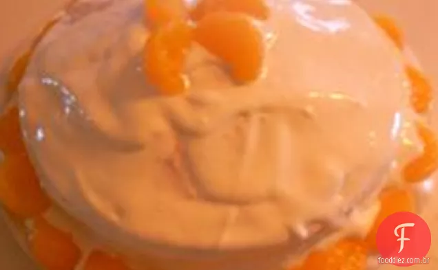 Bolo de creme de laranja IV