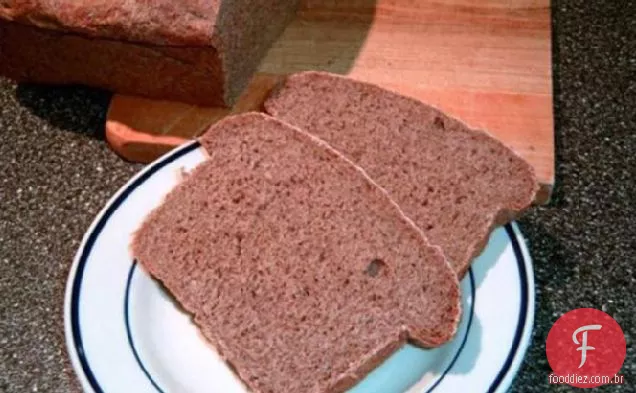 Pão De Centeio De Aveia