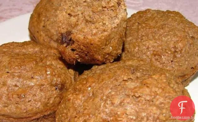 Muffins De Farelo Com Baixo Teor De Gordura