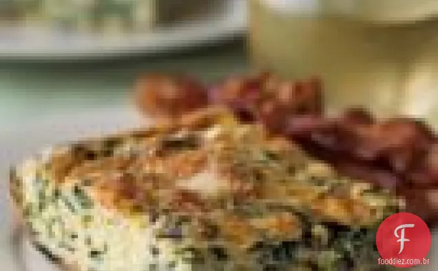 Soufflé De Grãos Com Verduras E Cebola Doce