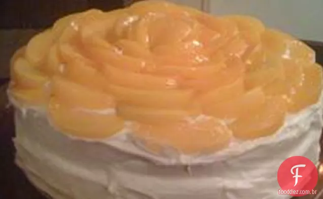 Bolo De Pêssego