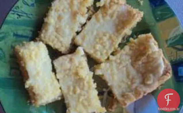 Barras De Queijo Creme De Limão