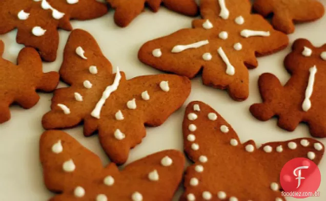 Pepparkakor da mãe (biscoitos de gengibre)
