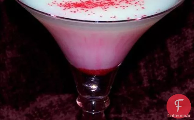 Cereja no topo do bolo Martini