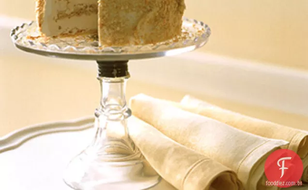 Almond Crunch Ice Cream Cake