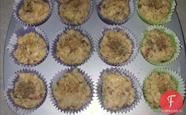Muffins De Especiarias De Aveia