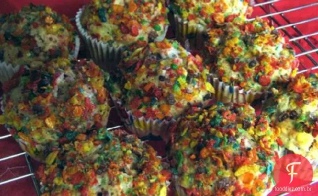 Muffins Arco-Íris