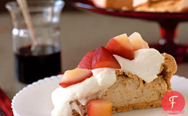 Pear Pavlova