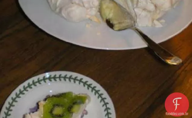 Limão Kiwi Pavlova