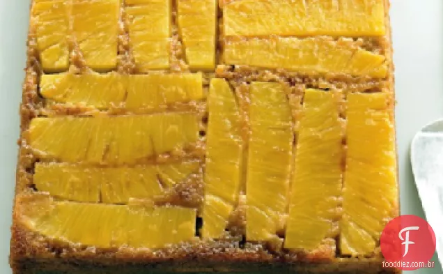 Bolo De Abacaxi Leve De Cabeça Para Baixo