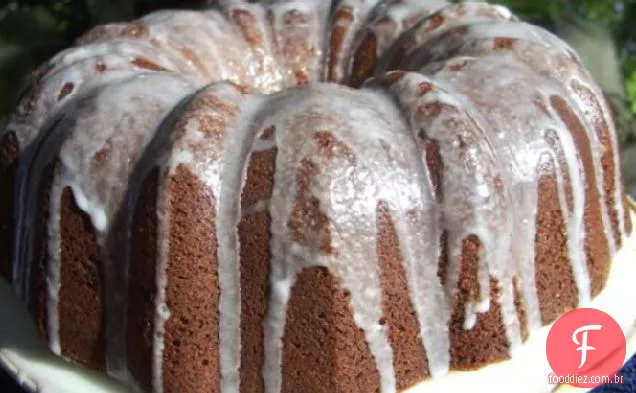 Bolo De Libra De Creme Azedo De Limão