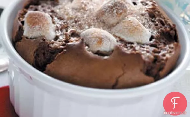 Suflês De Chocolate Quente