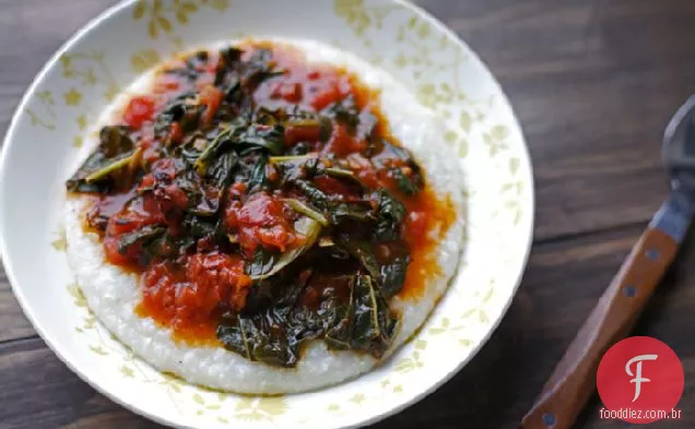 Chipotle Inverno Greens & Leitelho Grits