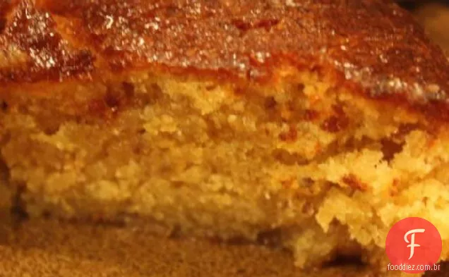 Bolo de laranja e amêndoa com especiarias