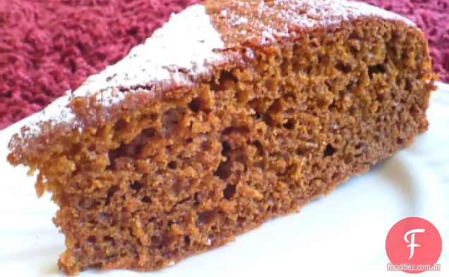 Bolo De Mel sem glúten (tradicional para Rosh Hashanah)