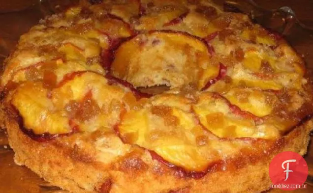Nectarina Fresca-Bolo De Gengibre