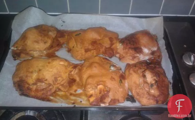 Churrasco Frango Manjericão Calzones (Oamc)