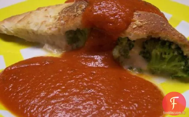 Rápido para consertar queijo Calzone