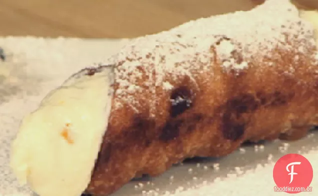Chocolate Chip-Cannoli Laranja (Cannoli di Ricotta)