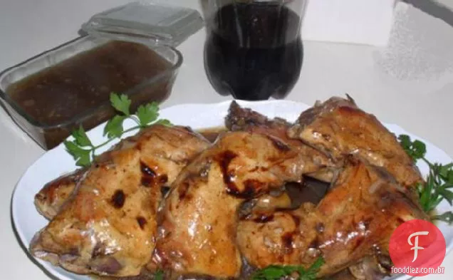 Frango com baixo teor de gordura em molho de coque (Kosher-carne)