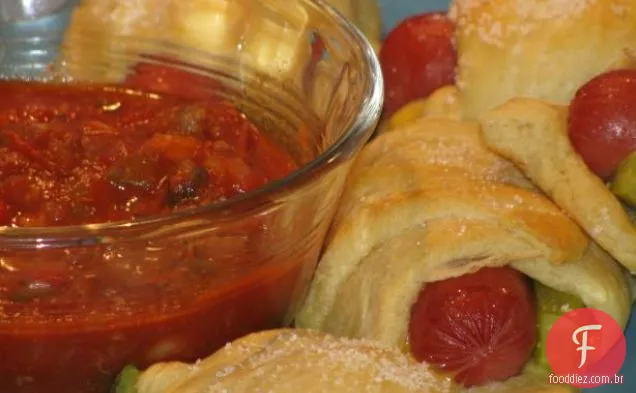 Cebola Francesa Fatiada Bife Croissant Sanduíche