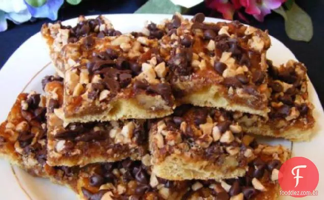 Fácil Toffee Bares