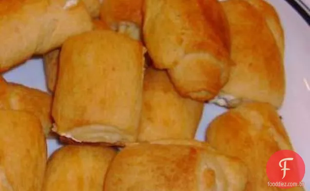 Mini Rolos De Queijo Creme
