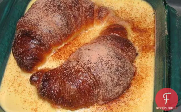 Pudim de pão e manteiga com uma diferença