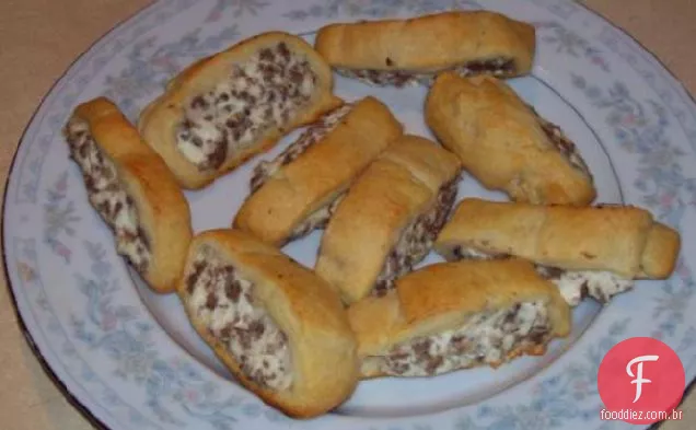 Cream Cheese & Salsicha Croissants