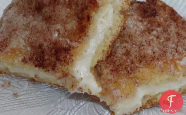 Quadrados De Queijo Creme De Canela