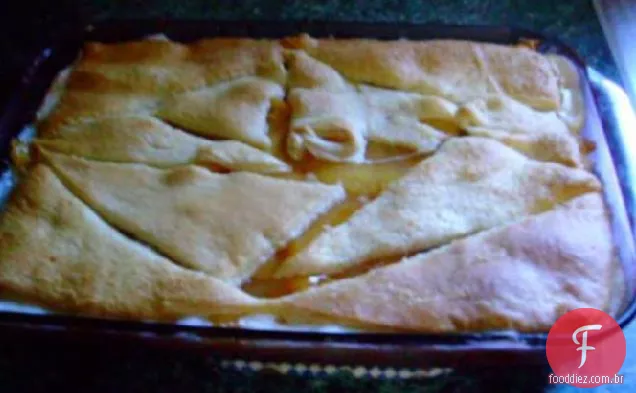 Sapateiro De Pêssego Com Cream Cheese