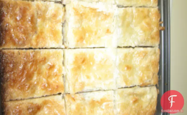 Quadrados De Queijo Creme