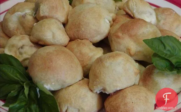 Espirais Crescentes Do Queijo De Bleu