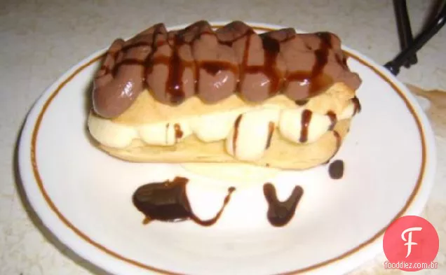 Eclairs De Chocolate Sem Açúcar