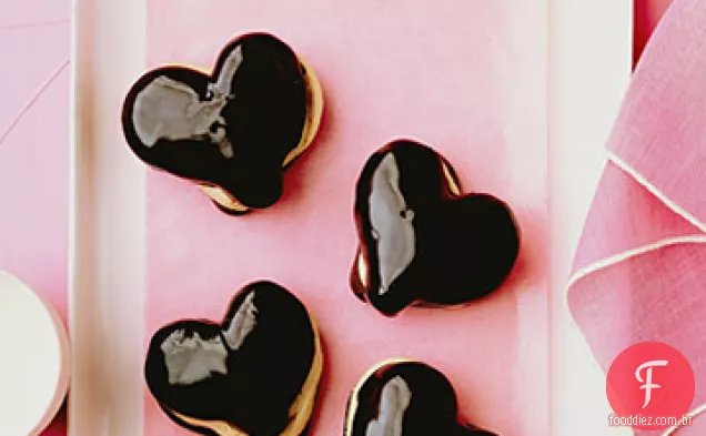 Chocolate Eclair Hearts