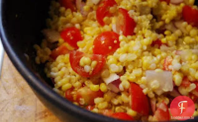 Salada de milho de Verão da Naptime