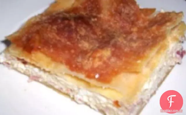 Tiropita (Torta De Queijo Salgado Grego)