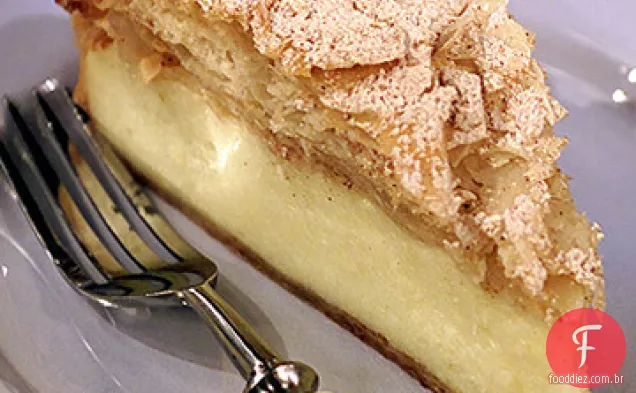 Creme de sêmola de limão em Phyllo