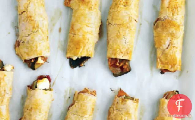 Ratatouille Phyllo Wraps