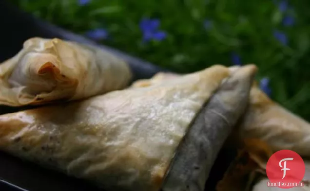 Triângulos Phyllo De Chocolate Mexicano