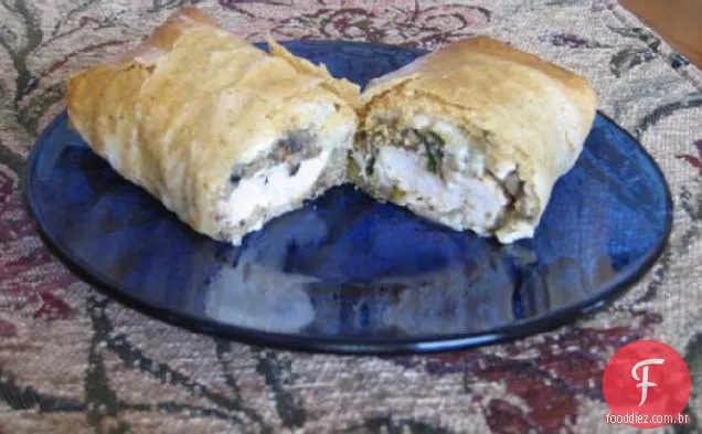 Peitos de frango em Phyllo