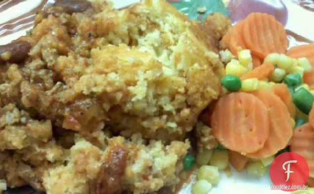 Torta De Queijo Chili De Peru Com Crosta De Fubá
