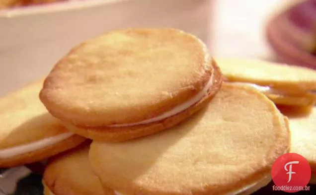 Biscoitos De Torta De Limão