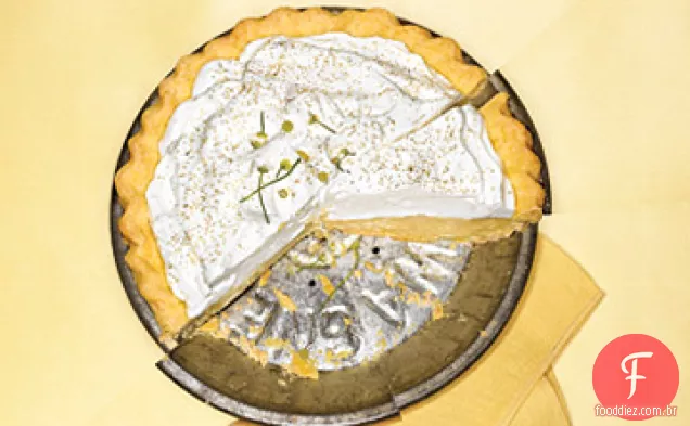 Torta De Creme De Limão-Camomila