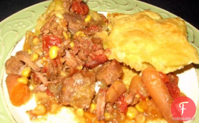 Torta De Hotpot De Carne
