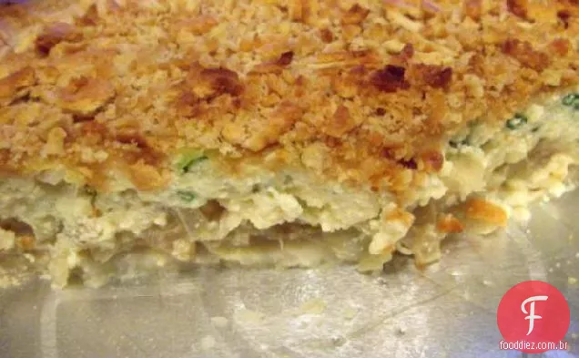Torta De Cebola Ricota