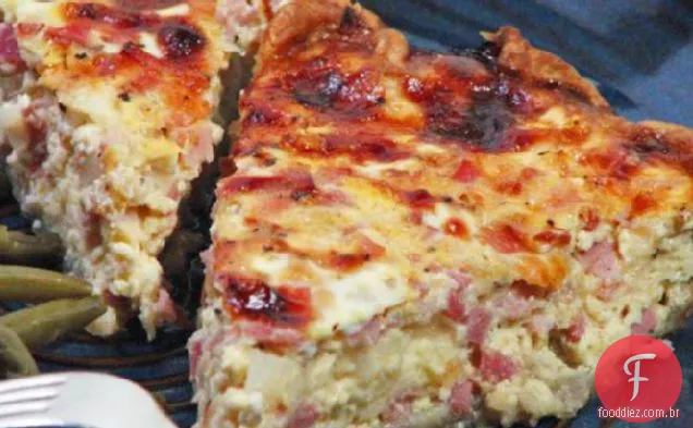 Torta De Presunto E Queijo