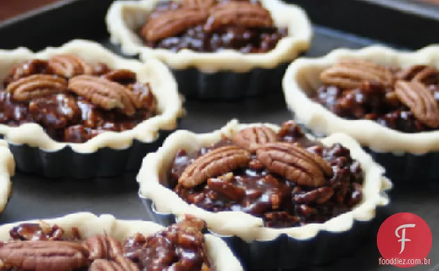 Chocolate Pecan Tassies