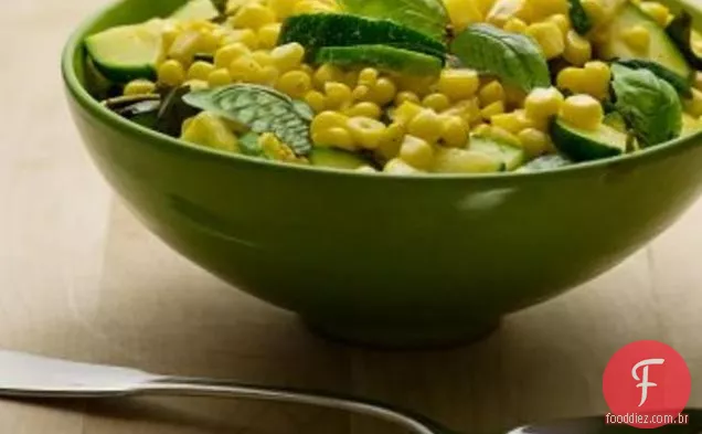 Salada De Milho E Abobrinha